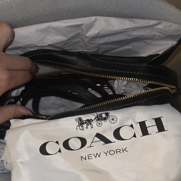 Coach Black Rogue 40 Bag - Picture 4 of 7